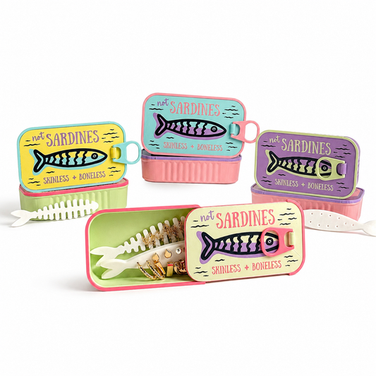 Sardine Jewelry Can