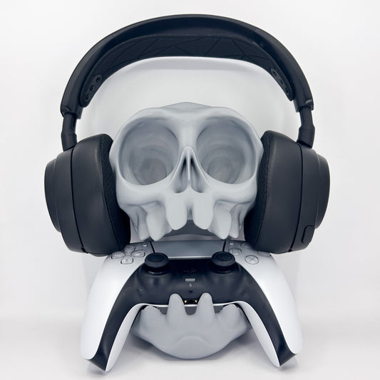 Skull Headphone & Controller Stand