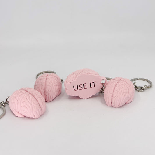 Brain Keychain